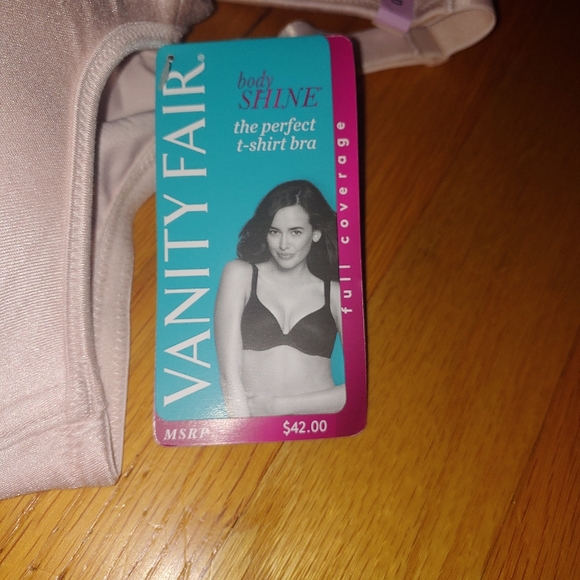 SHEER QUARTZ BODY SHINE Full Coverage Underwire Bra 38D STYLE 75298 Vanity Fair - Picture 12 of 14